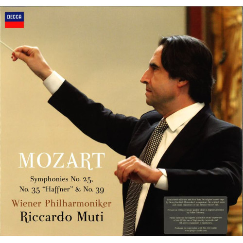 Вініловий диск LP Riccardo Muti  Wiener Philharmoniker Mozart