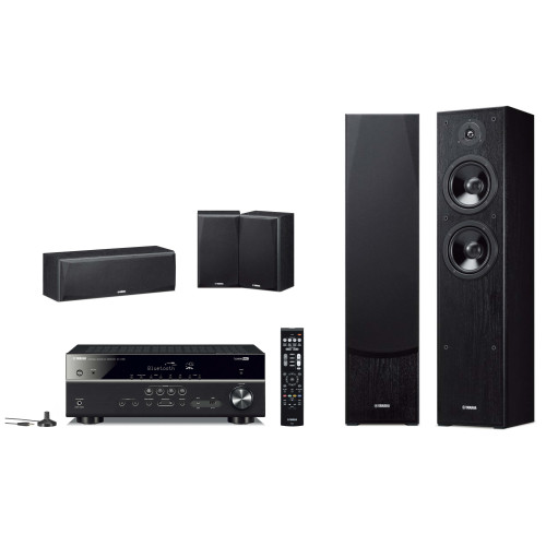 Yamaha Kino SYSTEM 385 (RX-V385 + NS-F51 + NS-P51) Black