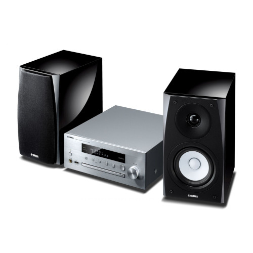 Yamaha MCR-N570 Silver/Piano Black