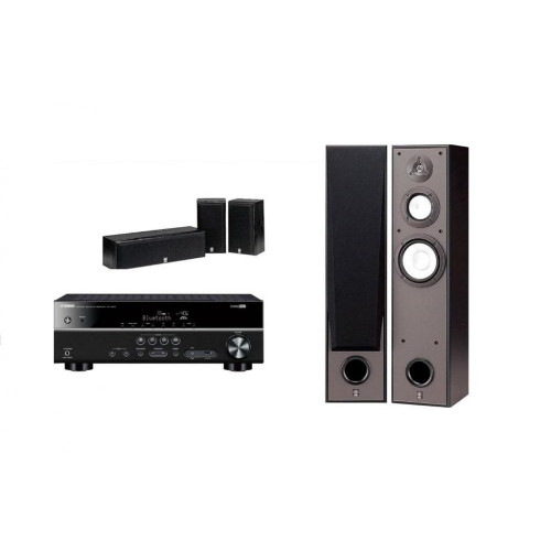 Yamaha Kino SYSTEM 7390 (RX-V385 + NS-7390 + NS-P51) Black