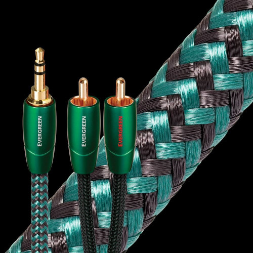 AUDIOQUEST EVERGREEN 3.5mm - 2RCA 1.0m