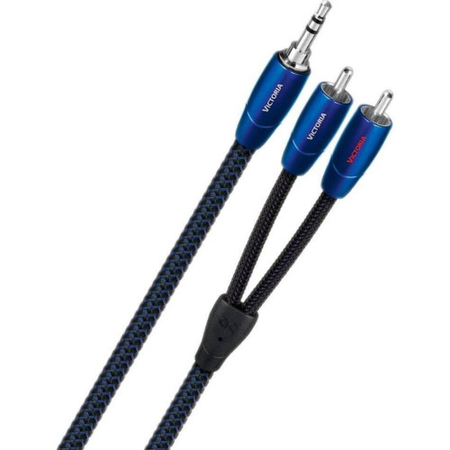 AUDIOQUEST VICTORIA 3.5 мм - 2RCA 0.6 м