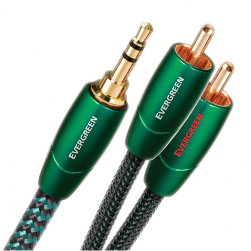 AUDIOQUEST EVERGREEN 3.5 мм - 2RCA 1.5 м