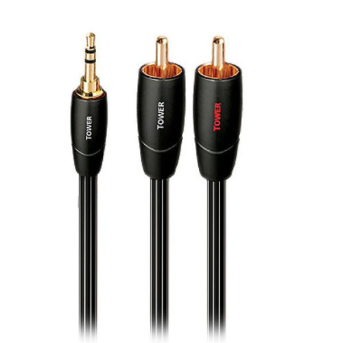 AUDIOQUEST TOWER 3.5 мм - 2RCA 1.5 м