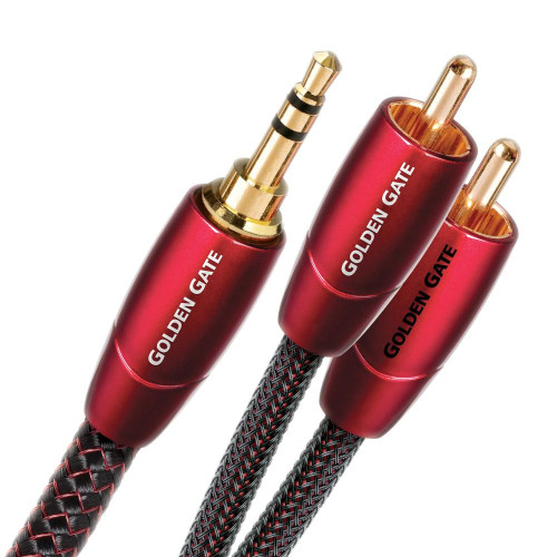 AUDIOQUEST GOLDEN GATE 3.5 мм - 2RCA 2.0 м