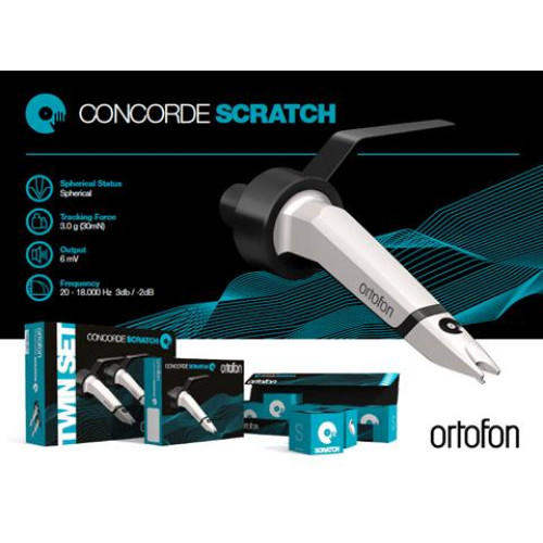 Ortofon CONCORDE MKII Scratch Twin