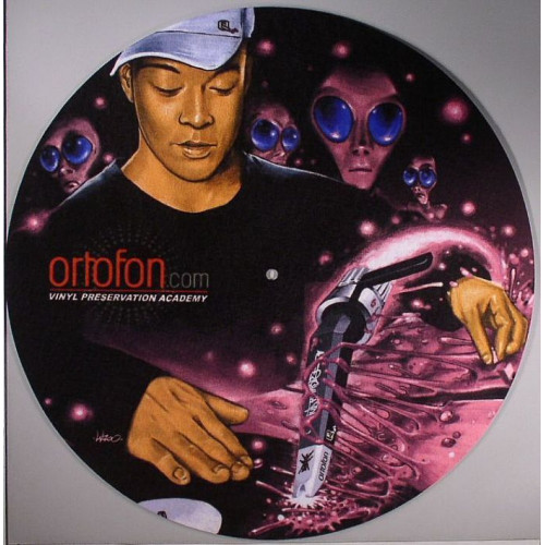 Ortofon DJ Vinyl preservation academy slipmat
