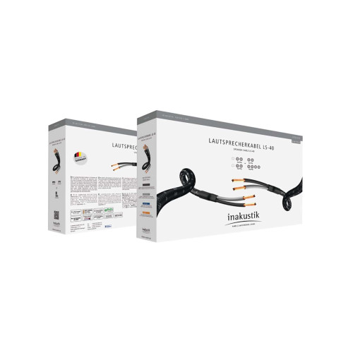 Inakustik Exzellenz LS-40 Set 2 x 3m Easy Plug SW