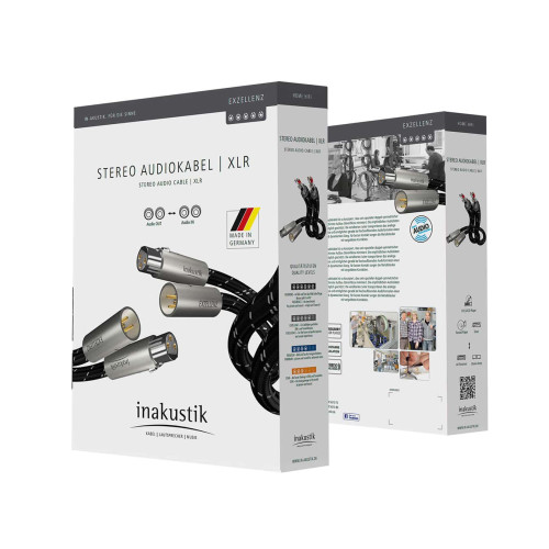 Inakustik Exzellenz Audio 2 XLR - 2 XLR stereo 1,5m