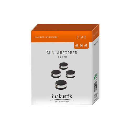 Inakustik Star Mini Absorber Chrom Set 4