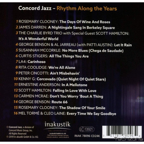 CD Rhythm Along the Years (24K)