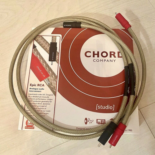 CHORD Epic 2RCA to 2RCA 1m
