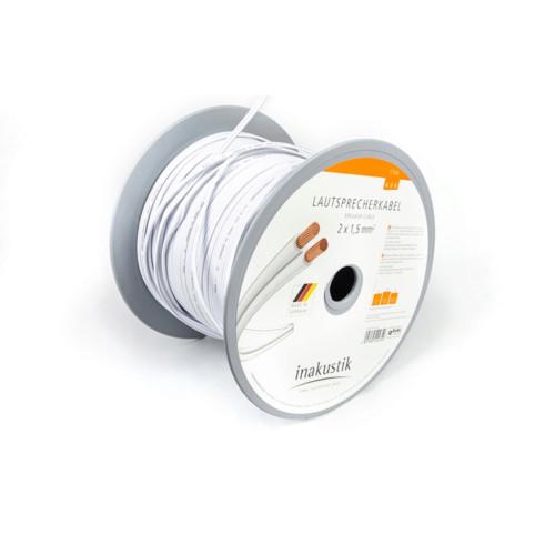 Inakustik Star LS-Kabel 2 x 1,5 mm²  200m white