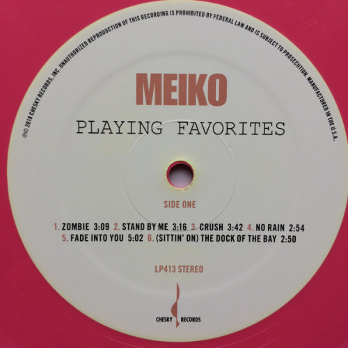Вініловий диск Meiko: Playing Favorites