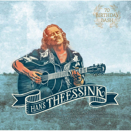Вініловий диск LP Hans Theessink - 70 BIRTHDAY BASH
