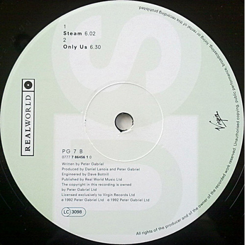 Вініловий диск 2LP Peter Gabriel: US