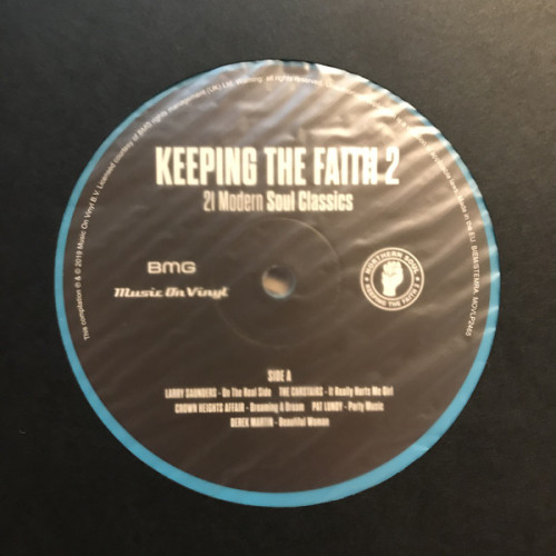 Вініловий диск V/A: Keeping The Faith 2-Clrd (180g) /2LP
