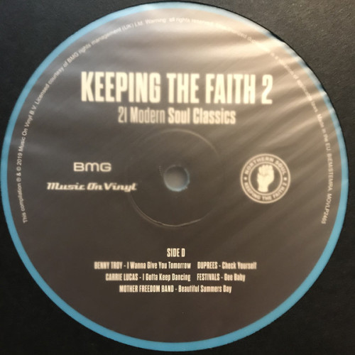 Вініловий диск V/A: Keeping The Faith 2-Clrd (180g) /2LP