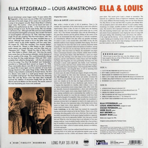 Вініловий диск Ella Fitzgerald & Louis: Ella & Louis -Hq/Ltd (180g)