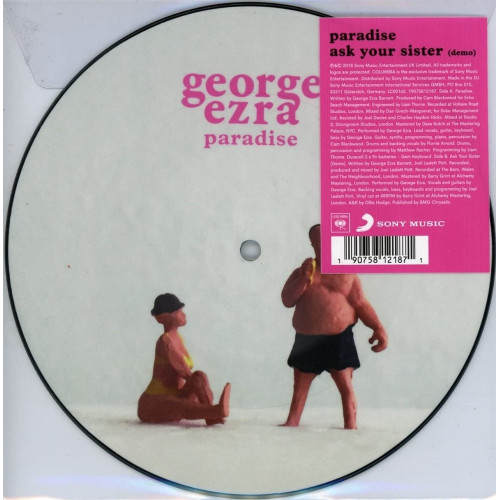 Вініловий диск George Ezra: 7-Paradise -PD /12