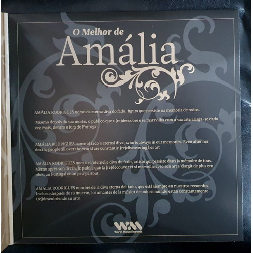 Вініловий диск 2LP Amalia Rodrigues: O Melhor De.. - Remast