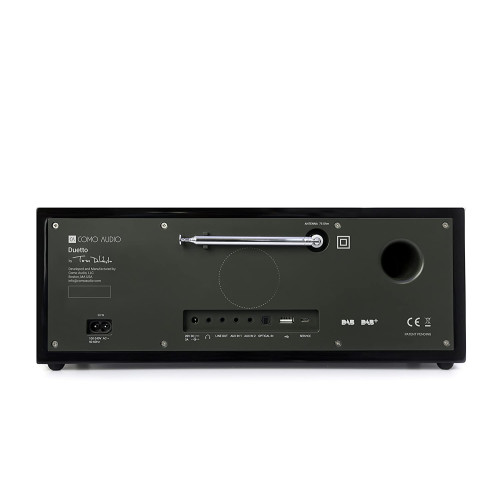 Como Audio Duetto Piano Black