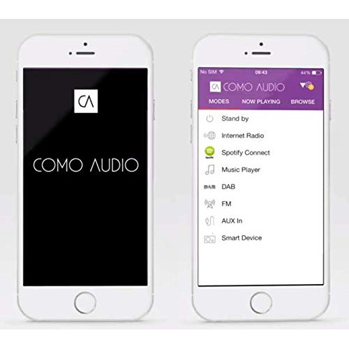 Como Audio Duetto Piano Black
