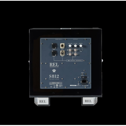 REL S812 Piano Black