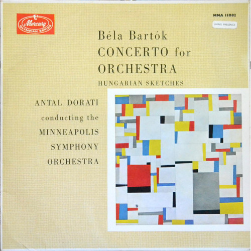 Вініловий диск LP Béla Bartok: Concerto For Orchestra