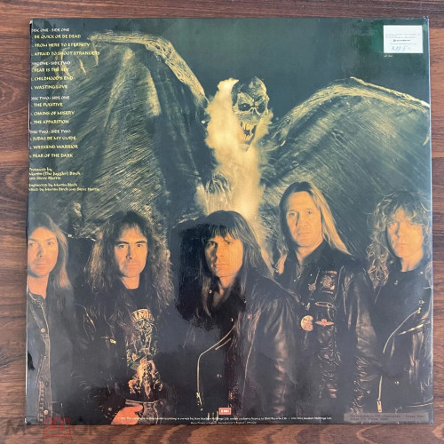 Вініловий диск Iron Maiden: Fear OfThe Dark /2LP
