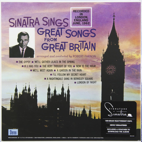 Вініловий диск Frank Sinatra: Great Songs From Great..