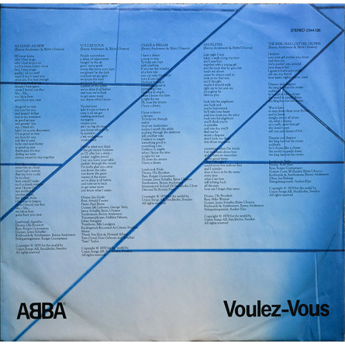 Вініловий диск Abba: Voulez-Vous-Hq/Ltd