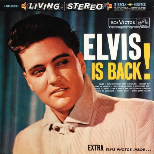 Вініловий диск Elvis Presley: Elvis Is Back! -Coloured