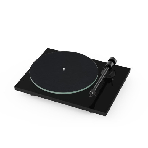 Комплект Pro-Ject T1 OM5e Piano + Pro-Ject Phono Box E Black (MM/MC)