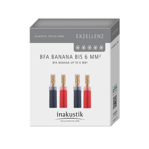 Inakustik Excellence BFA Banana Set 4