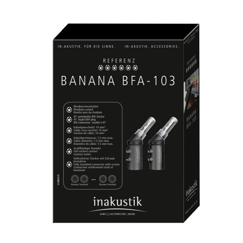 Inakustik Referenz Banana BFA-103 I 45°