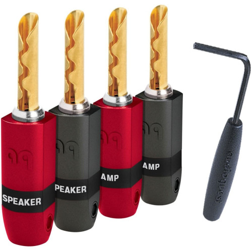 AUDIOQUEST spc SureGrip300 Spade Gold set of 4