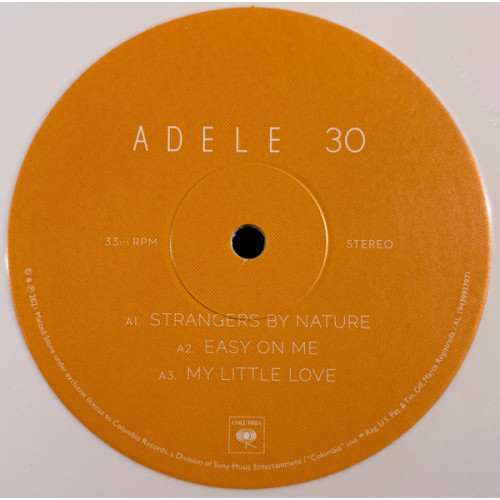 Вініловий диск Adele: 30 -Hq/Gatefold