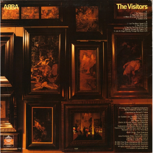 Вініловий диск Abba: Visitors -Hq