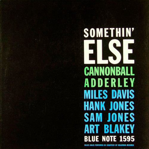 Вініловий диск Cannonball Adderley: Somethin' Else