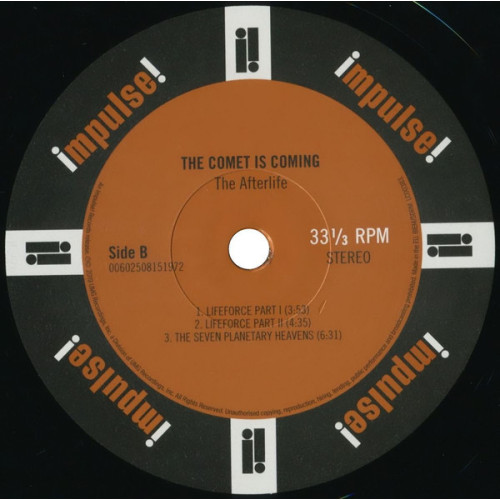 Вініловий диск Comet Is Coming: Afterlife - Black Fr/Ltd