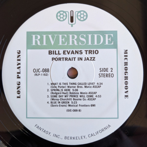 Вініловий диск Bill Evans Trio: Portrait In Jazz -Coloured