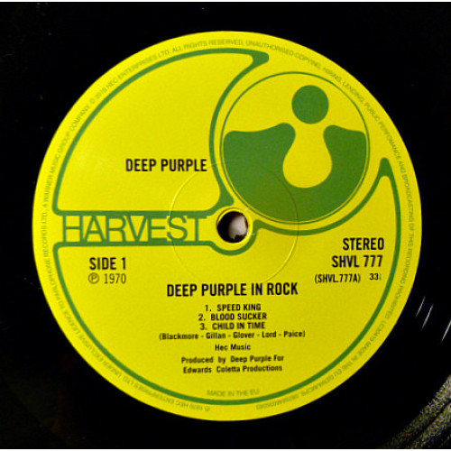 Вініловий диск Deep Purple: In Rock -Coloured