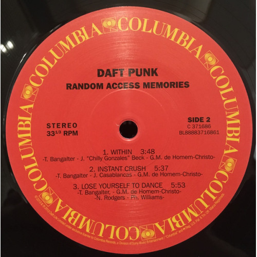 Вініловий диск Daft Punk: Random Access.. -Gatefold /2LP