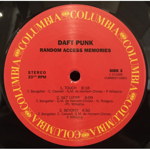 Вініловий диск Daft Punk: Random Access.. -Gatefold /2LP