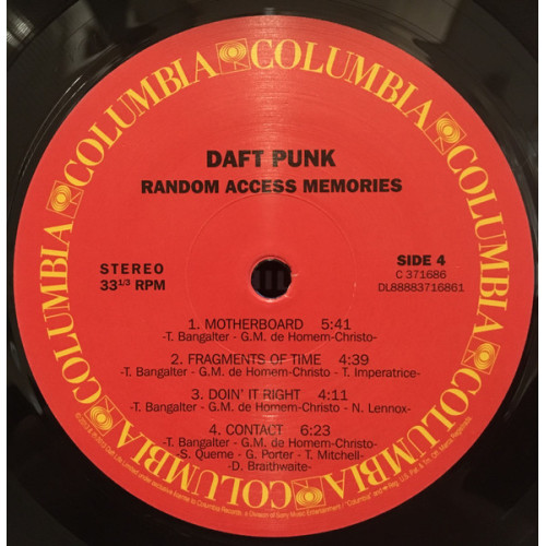 Вініловий диск Daft Punk: Random Access.. -Gatefold /2LP