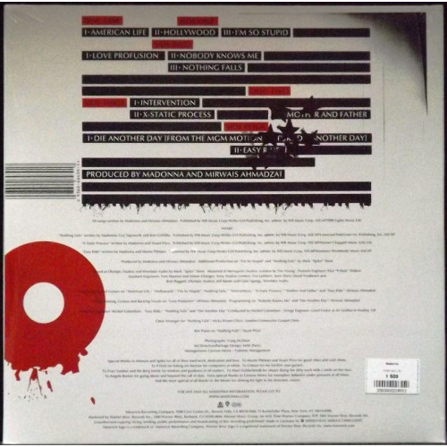 Вініловий диск Madonna: American Life