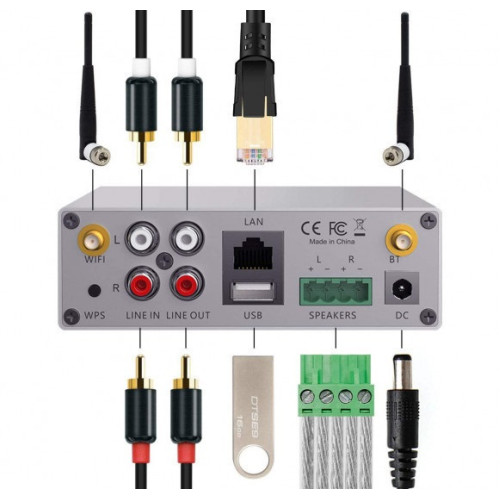 Arylic A50+ Wireless Stereo Amplifier