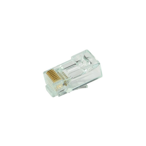 SCP SIMPLY45-CAT6 PASS THROUGH MODULAR PLUGS FOR 23awg CAT6 (100 PCS)