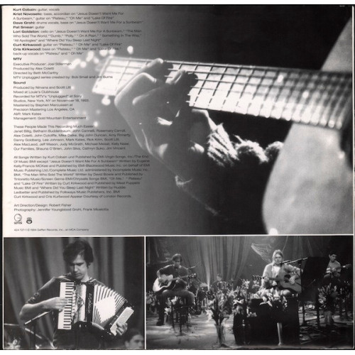 Вініловий диск Nirvana: Mtv Unplugged In New York